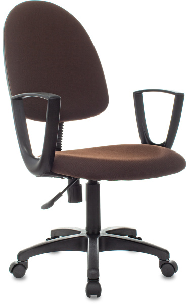 Кресло офисное Бюрократ CH-1300N крестовина пластик, коричневый 
