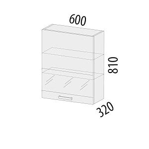 Бьянка 102.15 Шкаф-витрина кухонный (лев/прав)