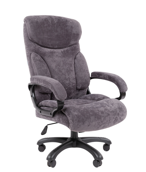 Кресло CHAIRMAN ДОМ 401 Велюр темно-серый