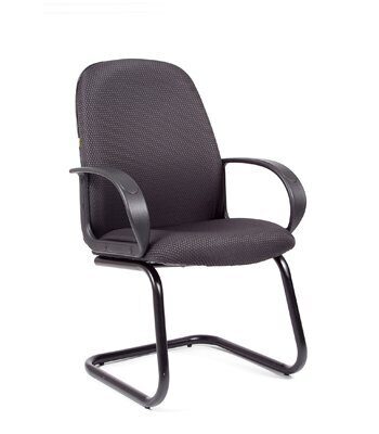 Кресло посетителя Chairman 279 V JP-Ткань Серый