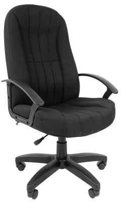 Офисное кресло Стандарт СТ-85 эконом, ткань Черный