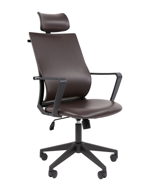Кресло CHAIRMAN 545 ЭКО коричневый