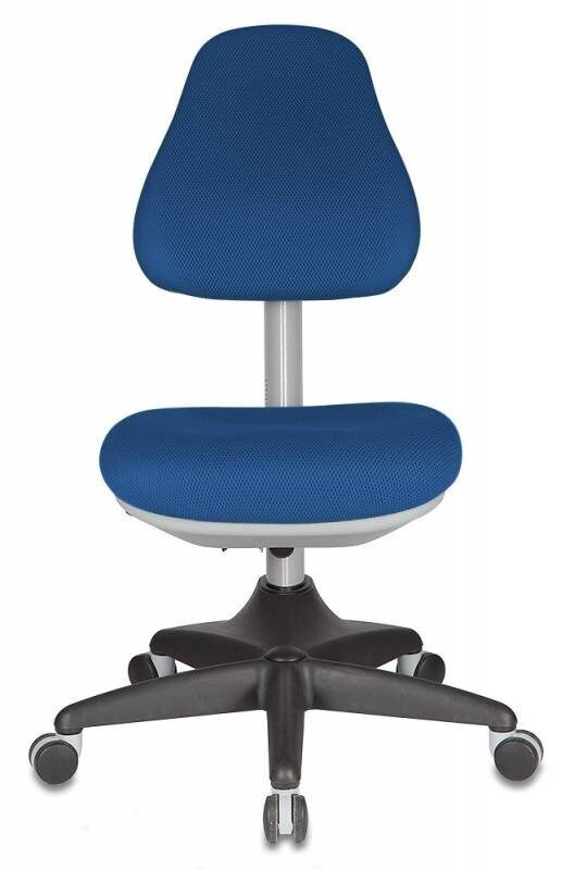 Растущее эргономичное кресло KD-2 TW ткань, синее