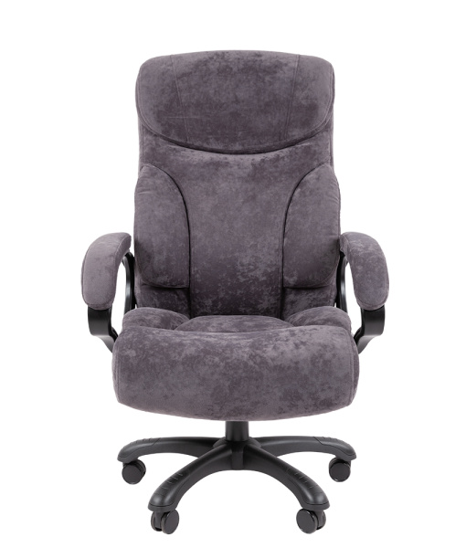 Кресло CHAIRMAN ДОМ 401 Велюр темно-серый