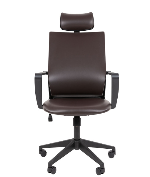 Кресло CHAIRMAN 545 ЭКО коричневый