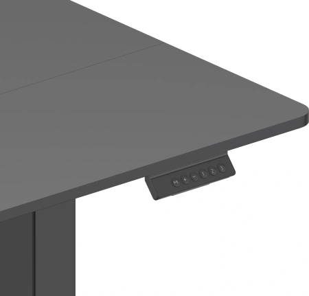 Стол для компьютера Cactus CS-EDL 160x60x71см BBK электропривод столешница ДСП черный каркас черный