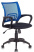Кресло оператора Бюрократ CH-695N (пластик, спинка сетка), синее