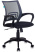 Кресло оператора Бюрократ CH-695N (черный пластик, спинка сетка), серое