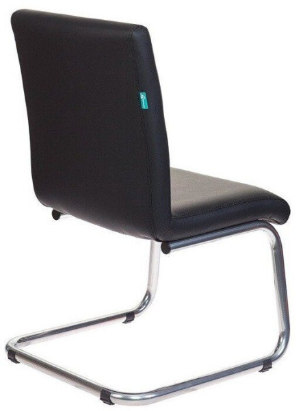 Кресло на полозьях CH-250-V экокожа Черный