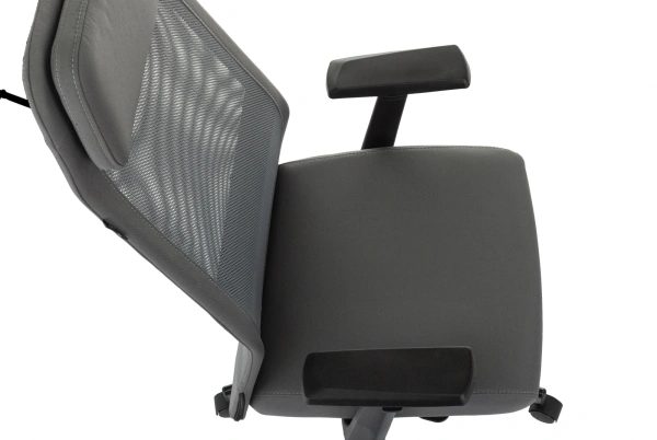 Кресло руководителя T 995 Ткань серая