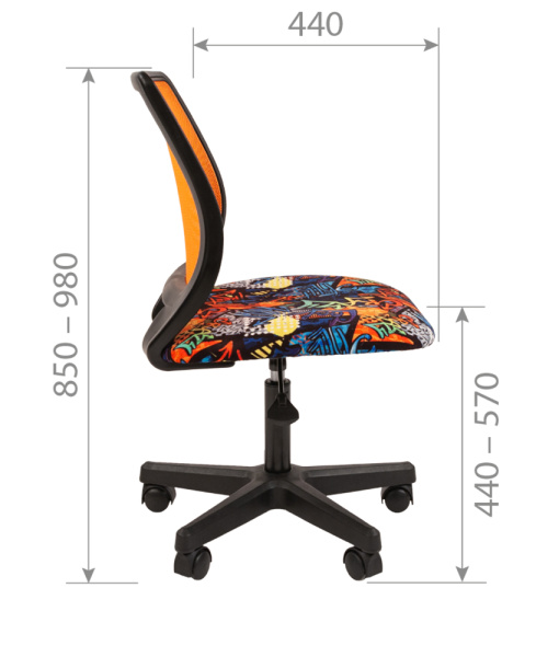 Кресло детское CHAIRMAN KIDS 112 Ткань crazy