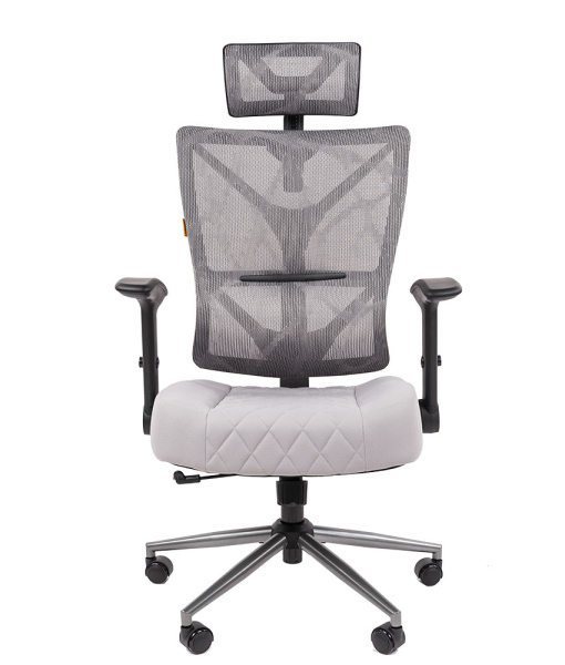 Офисное кресло Chairman CH 566 сетка серый