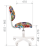 Кресло детское Chairman KIDS 104 White, Space