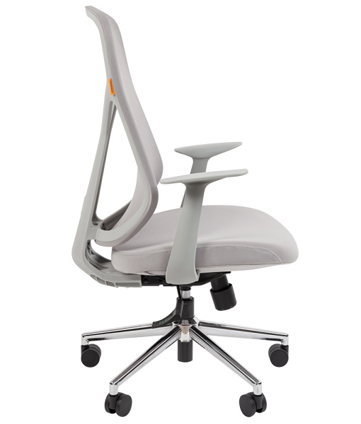 Кресло руководителя CHAIRMAN CH 588 БП Сетка/ткань серая