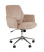 Кресло CHAIRMAN ДОМ 302 Хром Велюр бежевый 