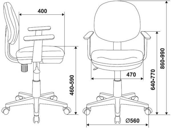 Кресло детское CH-W356 белый пластик, малиновый Light-15