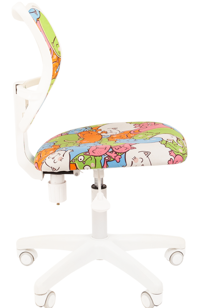 Кресло детское Chairman KIDS 102 White, Котики