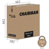 Офисное кресло Chairman 612 сhrome сетка