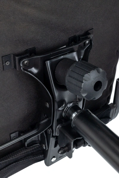 Кресло Бюрократ CH-NOVA LUX Сетка/экокожа черная