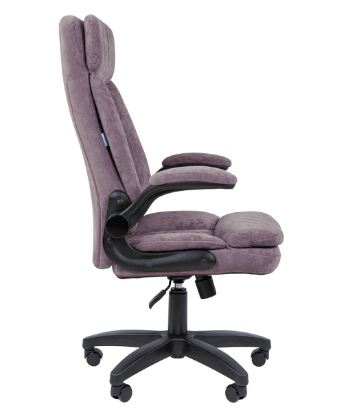 Кресло руководителя  CHAIRMAN HOME 533 Велюр лиловый