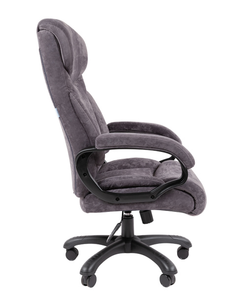 Кресло CHAIRMAN ДОМ 401 Велюр темно-серый