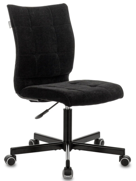 Кресло Бюрократ CH-330M Velvet Ткань, крестовина металл, черное