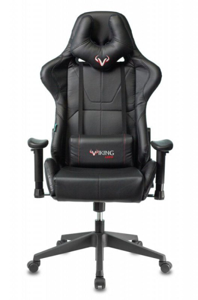 Кресло игровое Бюрократ VIKING 5 AERO Искусственная кожа, черный