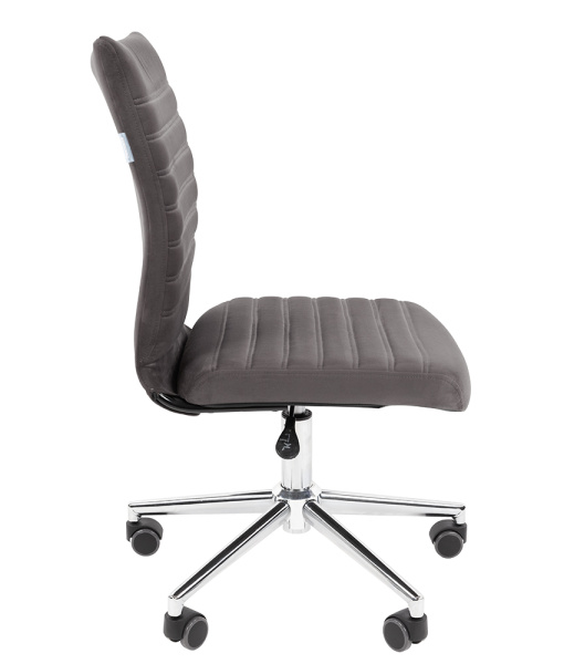 Кресло оператора CHAIRMAN 033 Велюр T-55 темно-серый