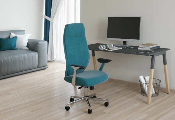 Кресло руководителя CHAIRMAN VISTA HOME T-75 бирюзовый