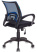Кресло оператора Бюрократ CH-695N (пластик, спинка сетка), синее
