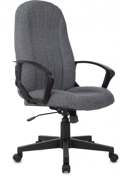 Кресло руководителя Бюрократ T-898 ткань Серый